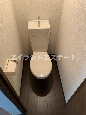 米勢ビル　オートロック　最上階　角部屋　南向きのトイレ