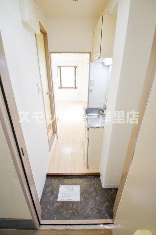 JSC天神ノ森の玄関
