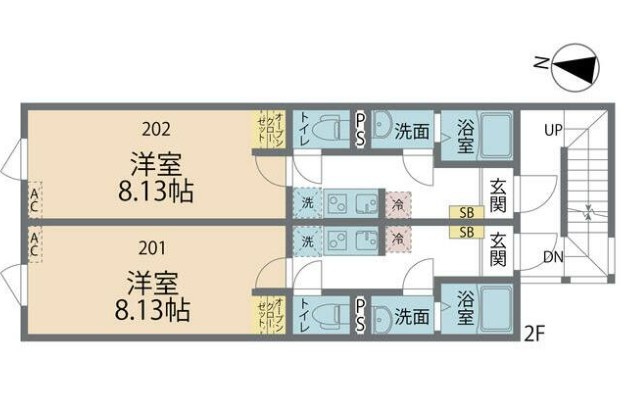 カインドネス東村山の間取り