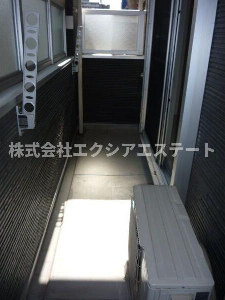 KTIレジデンス阿倍野のバルコニー