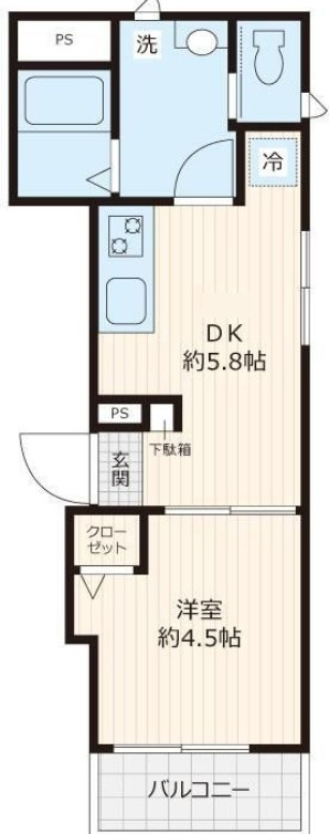 カーサリリーの間取り