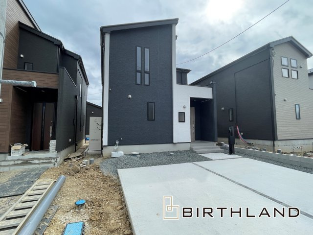 新築戸建・新築建売　郡山市日和田町字南原　日和田小・日和田中の外観|2026年10月6日撮影　現地ご案内可能です！お気軽にお問い合わせください♪