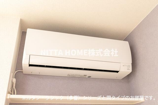 豊岡市塩津町のアパートの設備|【完成イメージ】エアコン設備付き◇