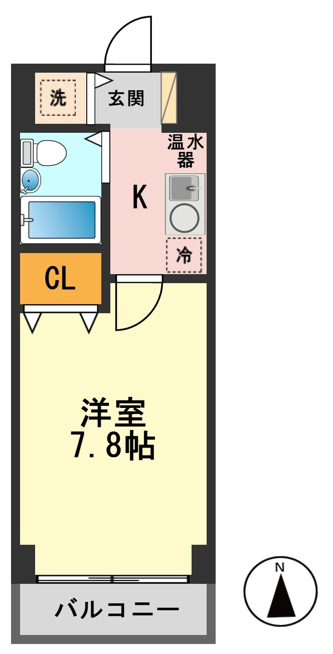シティハイツ新小岩の間取り