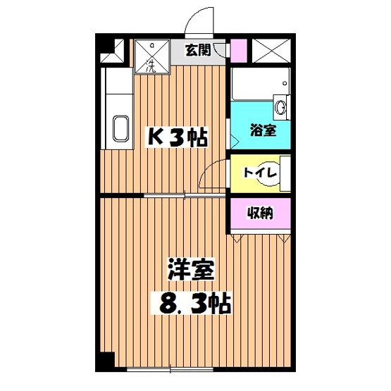 【間取り】 | ケインズ・コート