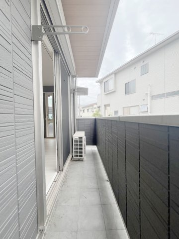 Ｄ-roomせのやIIのバルコニー