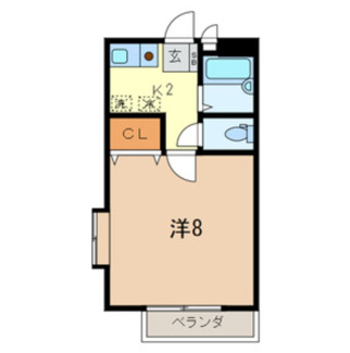 【間取り】 | プランドール栗 | 間取りです。