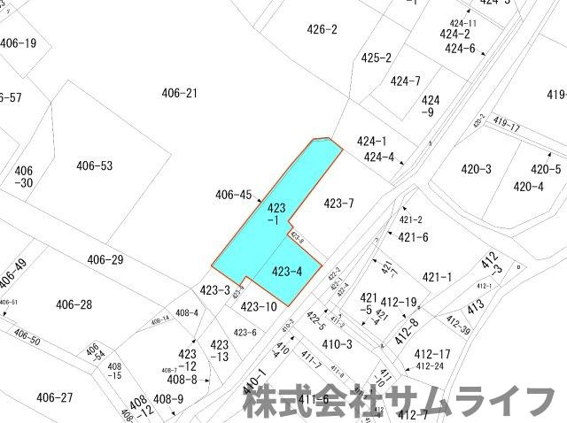 【土地図】 | 片島解体更地渡し120坪土地