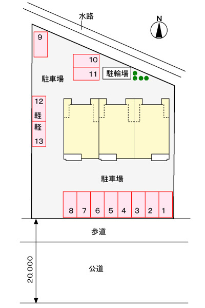 ルミエルの区画図