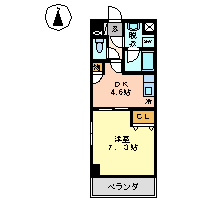 ベレーサ山王の間取り