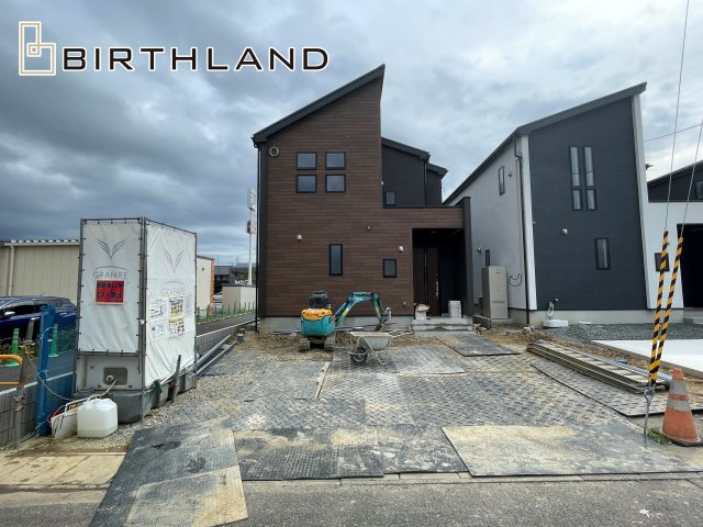 新築戸建・新築建売　郡山市日和田町字南原　日和田小・日和田中の外観|2026年10月6日撮影　現地ご案内可能です！お気軽にお問い合わせください♪