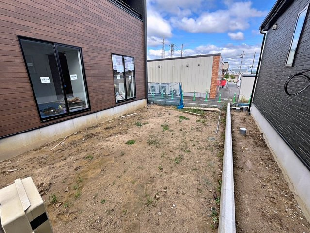 新築戸建・新築建売　郡山市日和田町字南原　日和田小・日和田中の庭