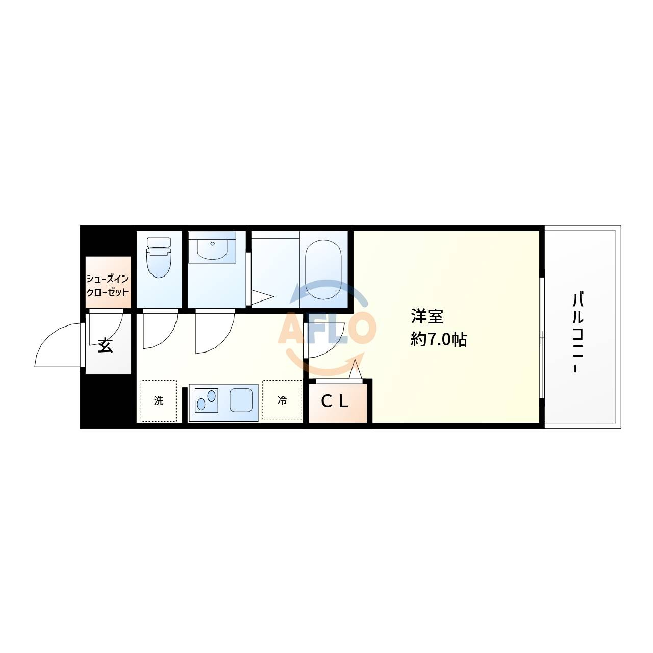 リッツ新大阪の間取り|リッツ新大阪　間取り