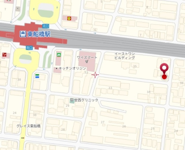 アリーチェ東船橋の地図|★案内図★
