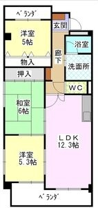 ロイヤルメゾンⅡの間取り