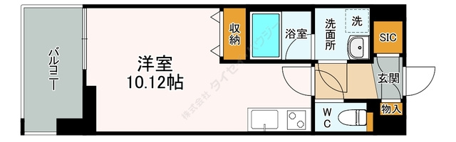 ＭＴＩマンション仙台卸町の間取り