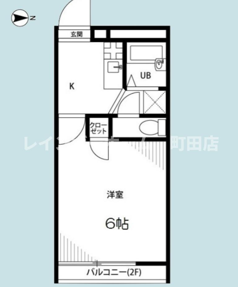 アムールK※初期費用分割あと払いサービス利用可能物件の間取り