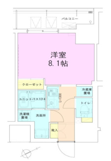 【間取り】 | 門前仲町レジデンス八番館