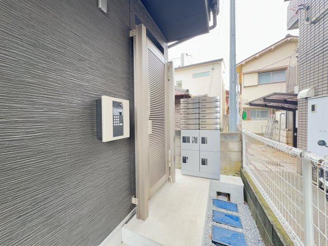 カインドネス松戸のエントランス