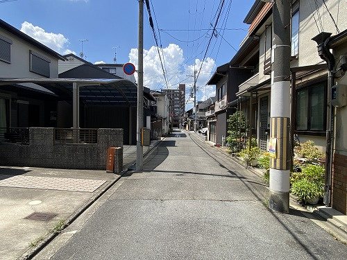 上京区 中務町 建築条件無し 土地