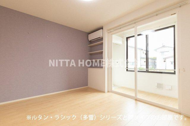 豊岡市塩津町のアパートの内装|【完成イメージ】１１．６帖の広めの洋室になります★