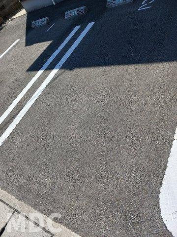 徳島市北島田町２丁目のアパートの駐車場