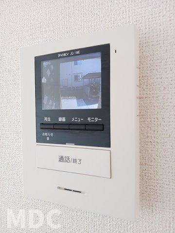 徳島市北島田町２丁目のアパートのセキュリティ