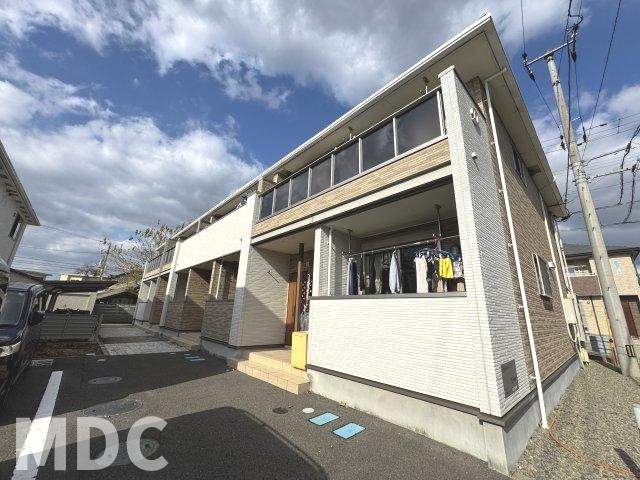 徳島市北島田町２丁目のアパートの外観