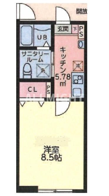 稲城市矢野口のアパートの間取り|★お部屋探しはオールマイト不動産までご相談下さい♪