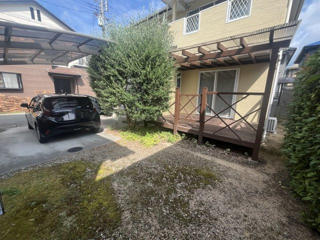 太子町東南中古戸建の庭