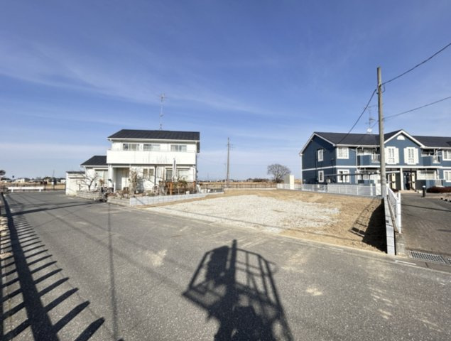 【前面道路含む現地写真】 | 羽生市南羽生1丁目　新築戸建　全1棟　1号棟