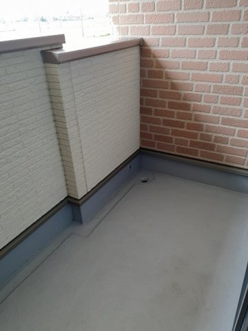 グランディールＤのバルコニー