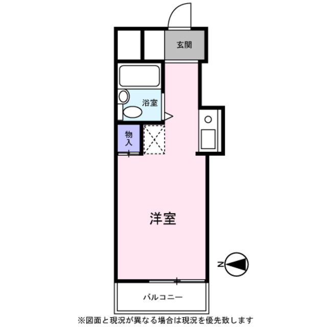 エヴェナール横浜の間取り