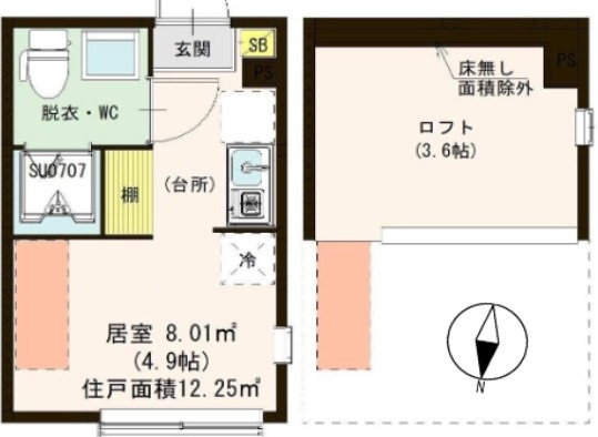 ロックリバーテラスの間取り