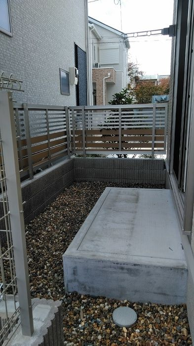 寺田乾出北戸建の庭
