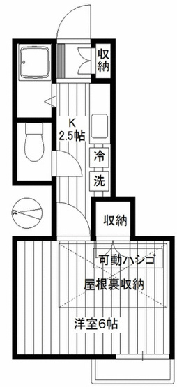 【間取り】 | サンロイヤル中延