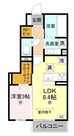 グランクレール西二見の間取り