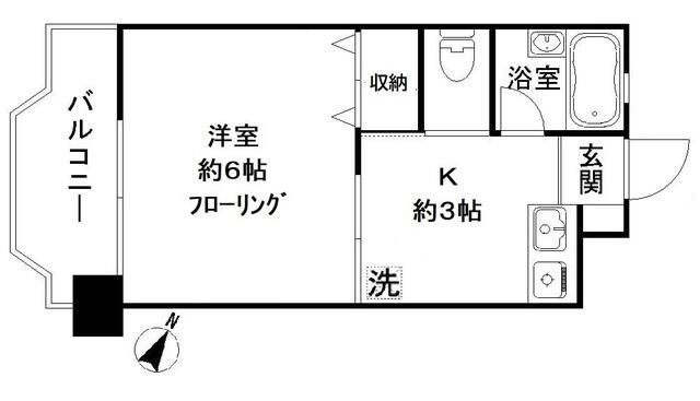 グランドパレス西千葉の間取り