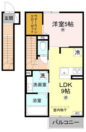 グランクレール西二見の間取り