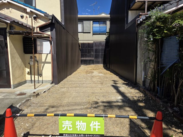 【外観】 | 山科区椥辻中在家町　売地（建築条件付き）