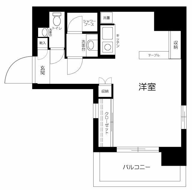 アクシア新宿御苑の間取り