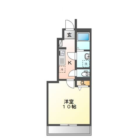 Ｃａｓａ　Ｓｅｒｅｎａ　-カーザセレーナ-の間取り|間取りです。