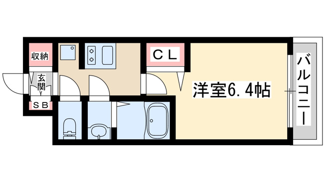 【間取り】 | プレサンス塚本ミッドマーク