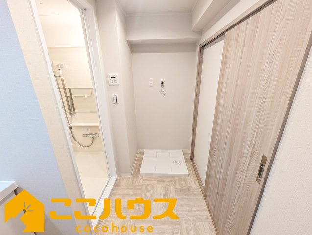 ライオンズマンション泊三丁目の脱衣所|脱衣所
