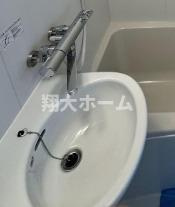 大野コーポの洗面所