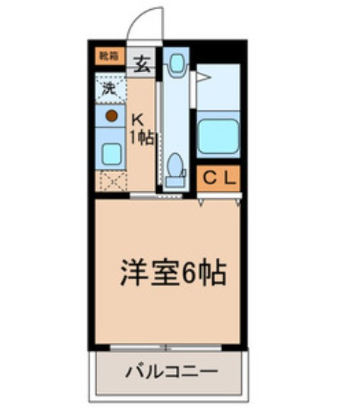 コンフォートプレイスの間取り