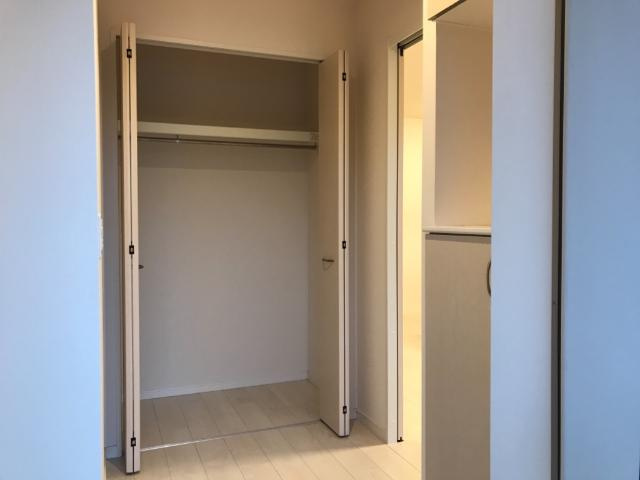 RISE東生駒の収納|クローゼット