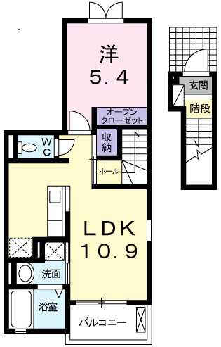 グレイス　大町の間取り