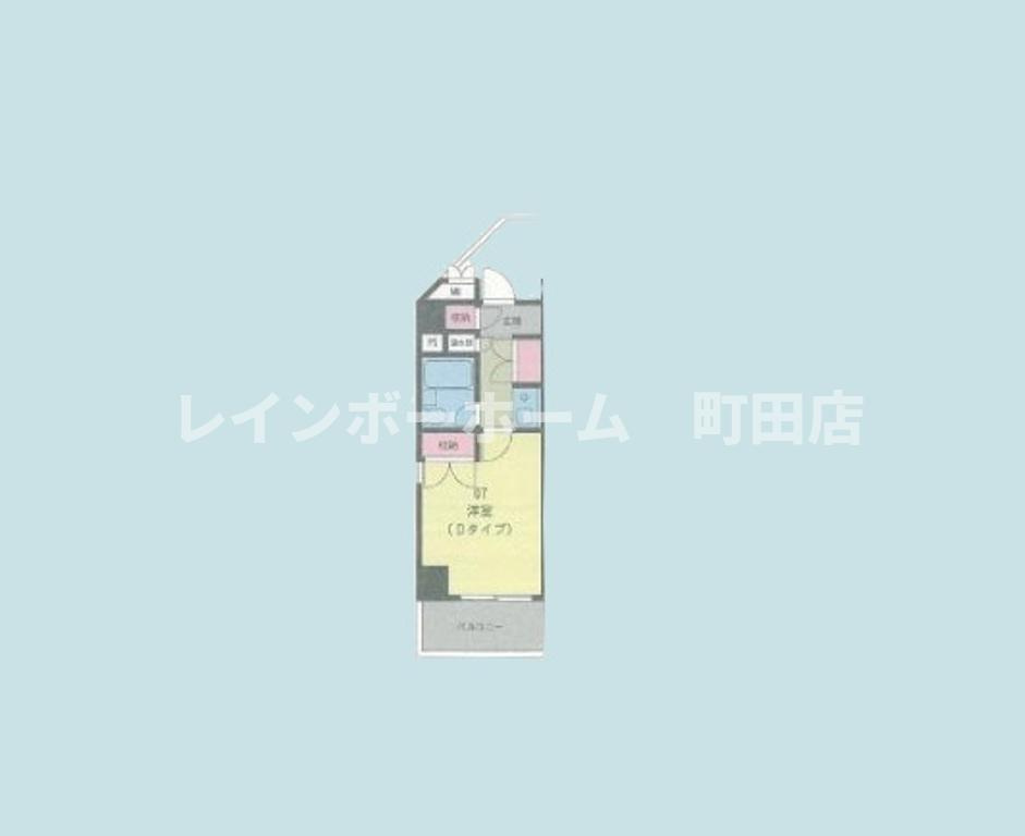 クレスト大和東※初期費用分割あと払いサービス利用可能物件の間取り