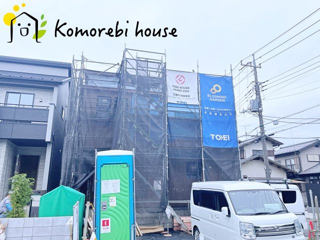 北足立郡伊奈町寿2丁目　新築一戸建て　ブルーミングガーデン　01の外観|26.9.19